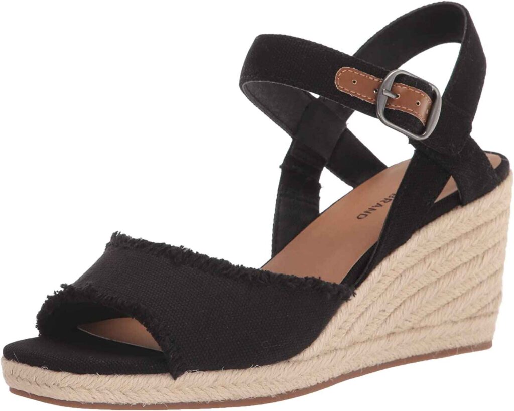walking support wedges - Platform Wedge Sandals