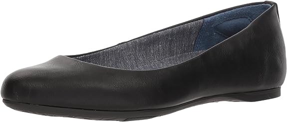 Memory foam flats with cool fit insole 