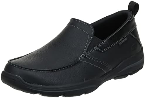 Leather loafers ideal for weak ankles, providing comfort and stress reduction.