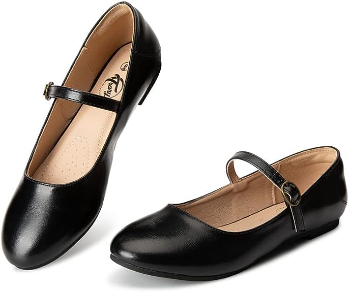 Women Dressy Casual Shoes and Ankle Strap Flats for Women