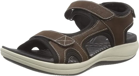 Stylish Clarks Women's Slingback sports sandals with OrthoLite footbed - Lightweight and adjustable for personalized comfort. Perfect for daily wear