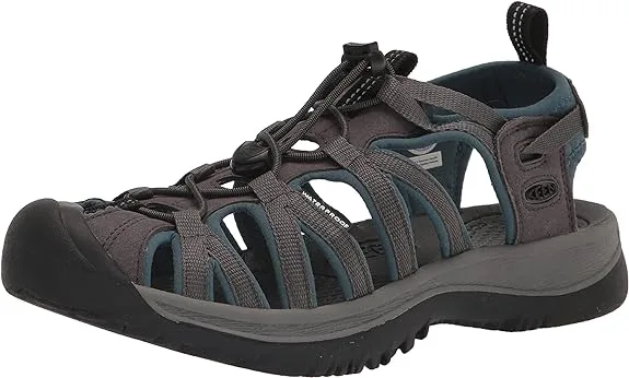 "KEEN Women's Whisper Sport Sandals for Morton's Neuroma – quick-drying, cushioned support with toe guards and non-marking outsoles for all-day comfort.