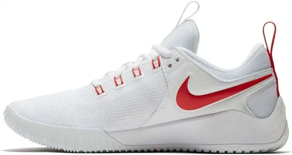 Best volleyball shoes for women – Nike Women's HyperAce Training Shoes with Zoom Air cushioning, engineered mesh upper, TPU stability cage, and rubber outsole for traction and agility.